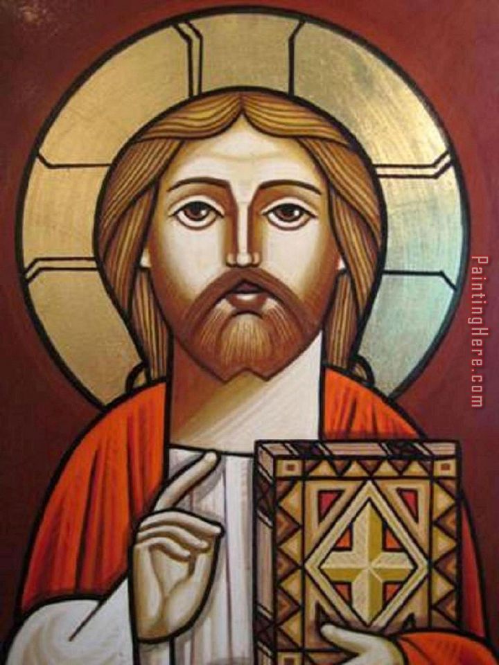 Christ painting - Unknown Artist Christ art painting